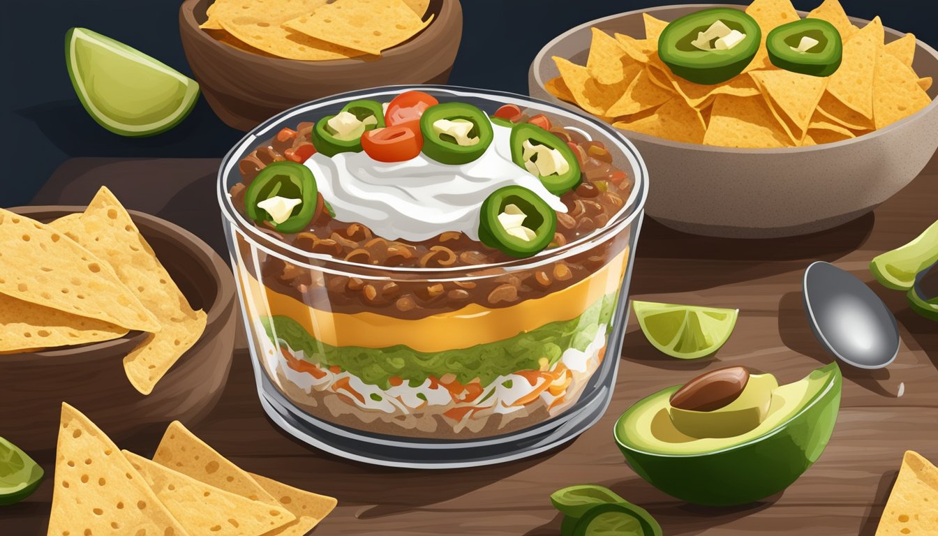 7-Layer Fiesta: Master the Ultimate Texas Bean Dip