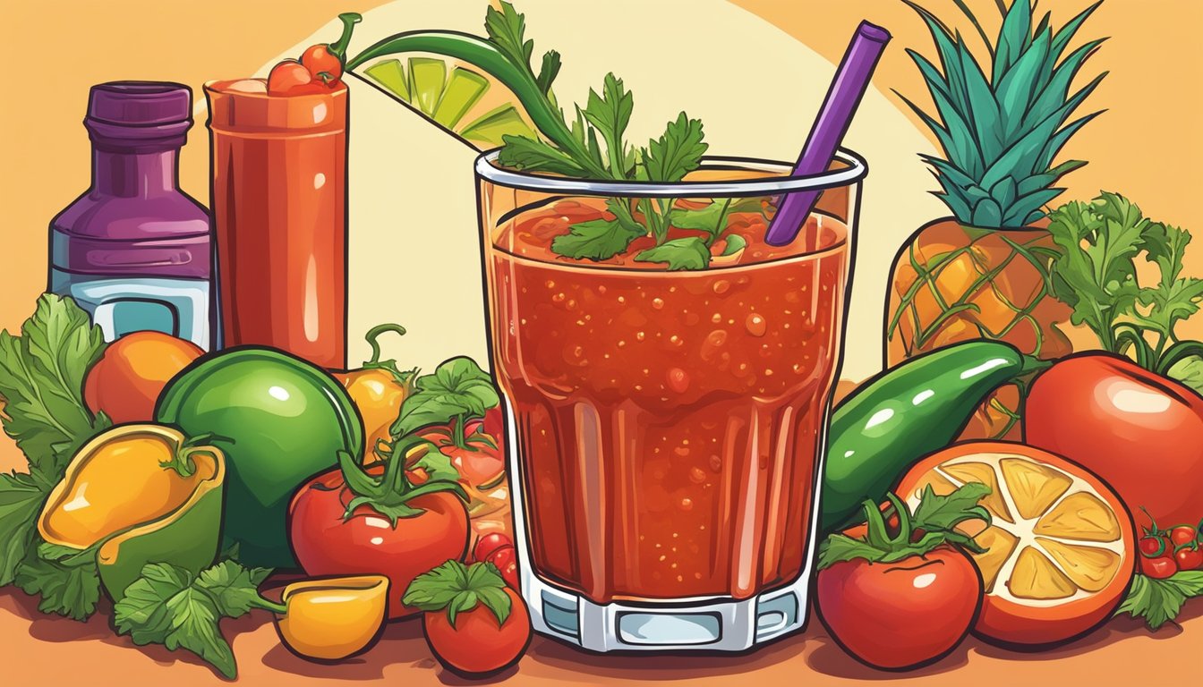 Zesty Tex-Mex Bloody Mary: Spice Up Your Brunch