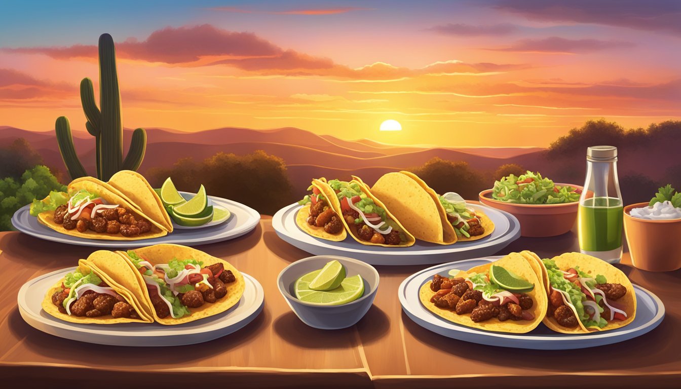 Sunset Bites: Texas’ Sky-High Taco Experience