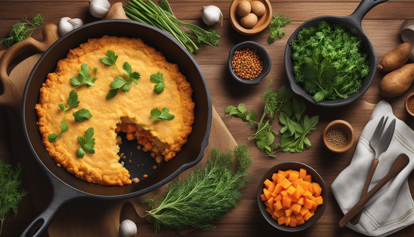 Lone Star Comfort: Texas’ Sweet Potato Shepherd’s Pie Sensation