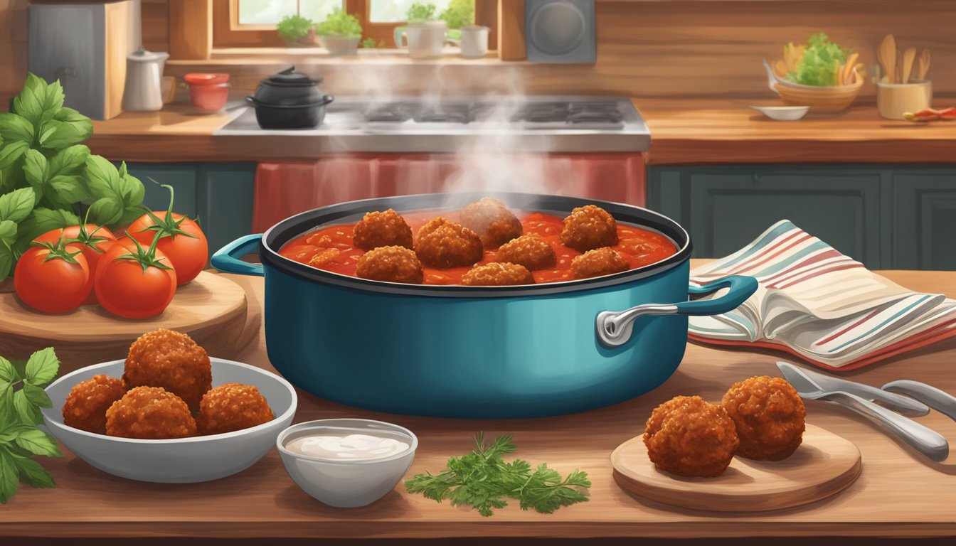 Lone Star Veggie Balls: Texas’ Meatless Marinara Magic