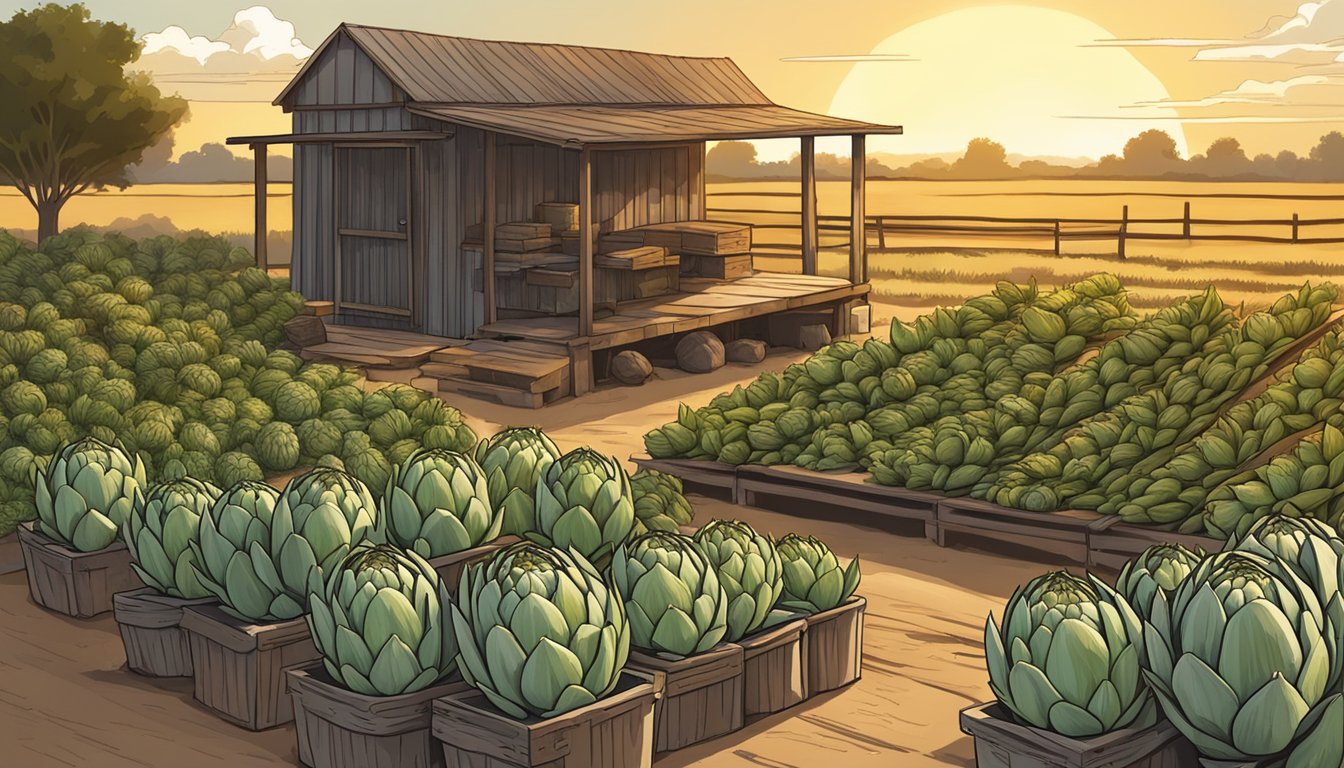 Texas’ Winter Treasure: Artichokes Unveil Their Smoky Symphony