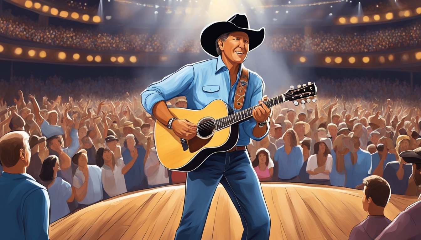 Strait to the Heart: Exploring George’s Most Emotional Ballads – A Journey Through Country Music’s Tearjerkers