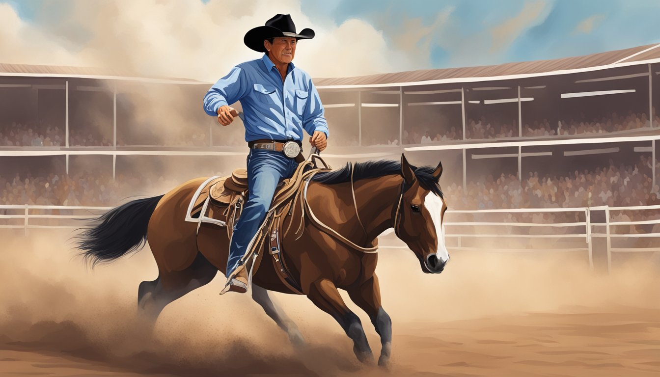 Unveiled: Shocking Photos of George Strait’s Secret Past Life as a Young Cowboy!